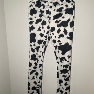 Cow pants
